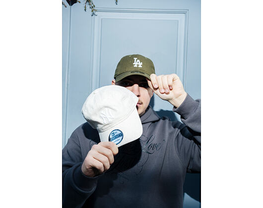 Kšiltovka New Era - MLB Linen 9TWENTY - NY Yankees - Stone