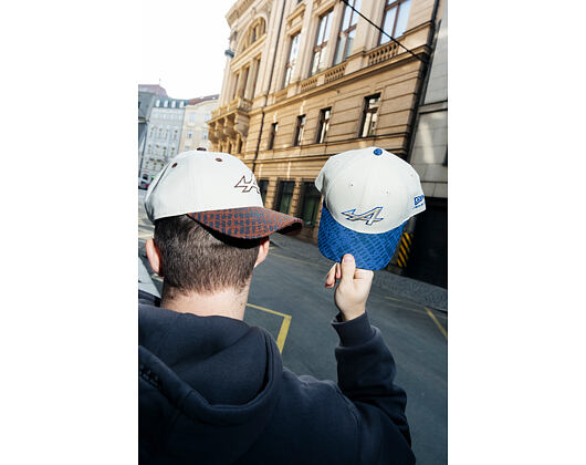 Kšiltovka New Era - F1 Heritage 9TWENTY - Alpine Racing - Chrome White