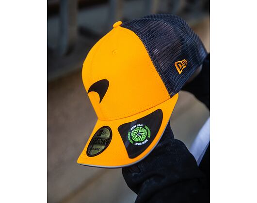 Kšiltovka New Era - Team Core 9SEVENTY Stretch-Snap - McLaren F1 - Orange / Black