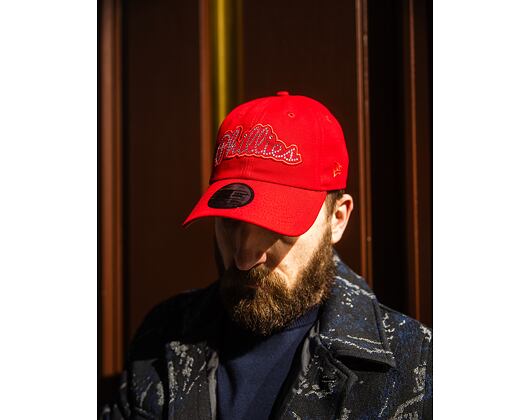 Kšiltovka New Era - MLB Casual Classic Rhinestone 9TWENTY - Philadelphia Phillies - Team Color