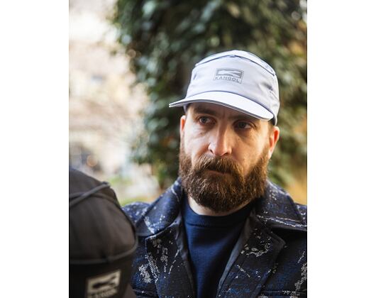 Kšiltovka Kangol - Reflective Speed 5-Panel - Lt Blue