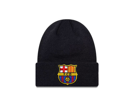 Kulich New Era - Core Logo Cuff Beanie - Barcelona FC - Navy