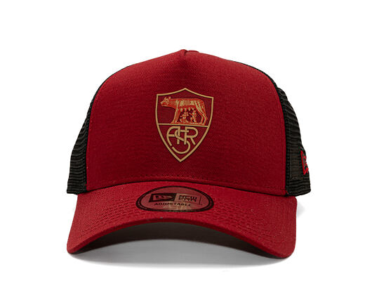 Kšiltovka New Era -  Tonal 9FORTY Trucker - AS Roma - Pinot Red
