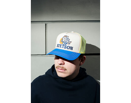 Kšiltovka Stetson - Trucker Cap - Barista Coffee Time - 27
