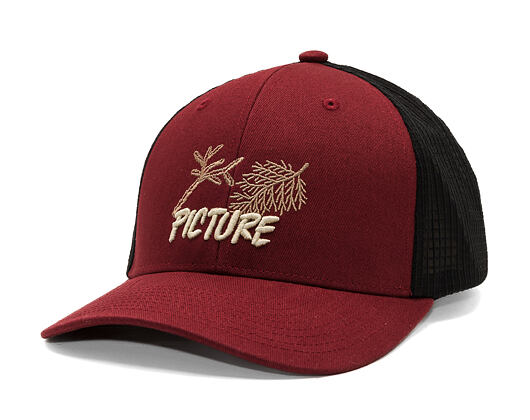 Kšiltovka Picture - Kuldo Trucker - Cabernet