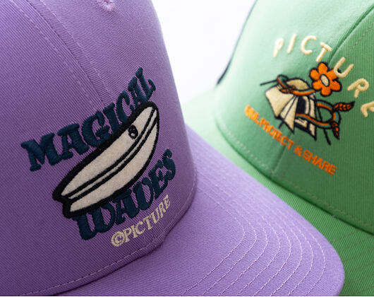 Kšiltovka Picture - Kuldo Trucker - Purple Haze