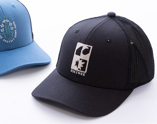 Kšiltovka Picture - Zephyr Trucker - Black - PC Logo Patch