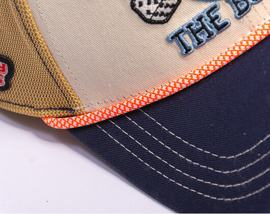 Kšiltovka Capslab - Looney Tunes Daffy Duck The Boxer - Vanilla / Navy