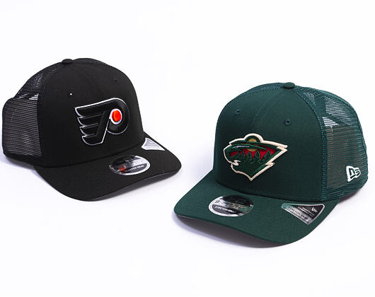 Kšiltovka New Era - NHL Core Mesh 9SEVENTY Stretch-Snap - Minnesota Wild - Team Color