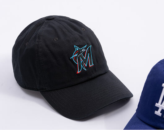 Kšiltovka Nike - Club Unstructured - Miami Marlins - Black 00A