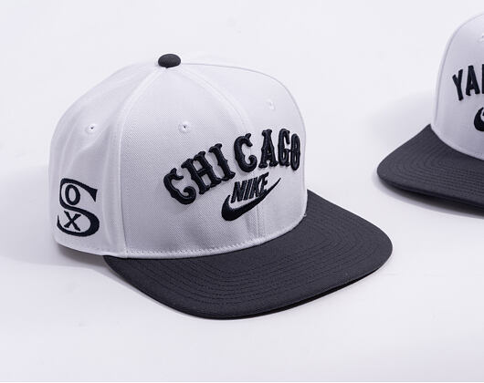 Kšiltovka Nike - Cooperstown Dri-Fit Pro - Chicago White Sox - White 10A/Pitch Blue 4FA