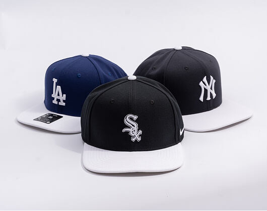 Kšiltovka Nike - Dri-Fit Pro - Chicago White Sox - Black 00A/White 10A