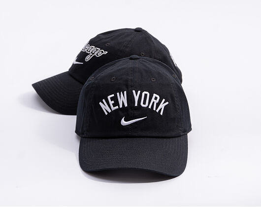 Kšiltovka Nike - Primetime Club Unstructured - New York Yankees - Black 00A