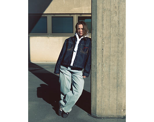 Džínová Bunda Karl Kani - Kani Jeans Cropped Rinsed Denim Jacket