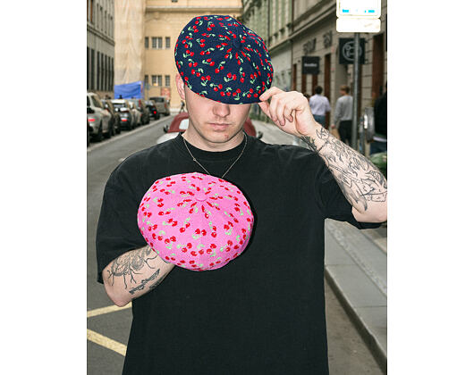 Baret Kangol - Tropic Cherry Jax Beret - Bright Fuchsia