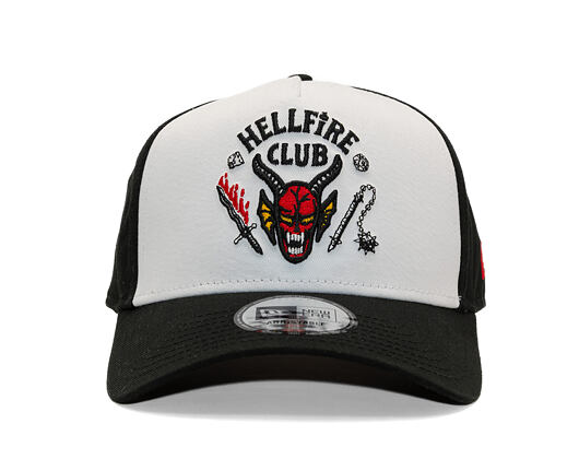 Kšiltovka New Era - Hellfire Club 9FORTY A-Frame - Stranger Things - Black