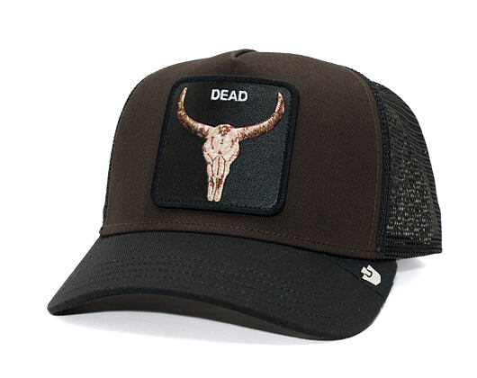 Kšiltovka Goorin - Dead Skull Trucker - Ground / Void