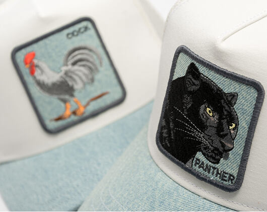 Kšiltovka Goorin - Denim Panther - Light Denim