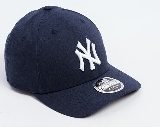 Kšiltovka New Era - MLB Linen 9FORTY M-CROWN - NY Yankees - Navy