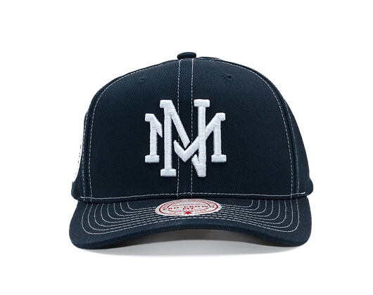 Kšiltovka Mitchell & Ness  - Branded Baseline -Pro Crown Snapback - Navy