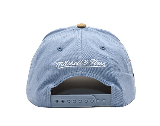 Kšiltovka Mitchell & Ness  - NHL Frosted Peak - Pro Pinch Snapback - Florida Panthers - Blue/Brown