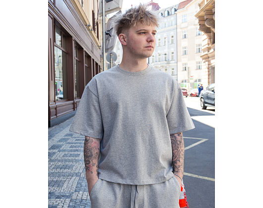 Triko Karl Kani - Signature Essential Boxy T-Shirt - Grey