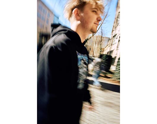 Mikina Rip N Dip - Cyborg Hoodie (Black Wash)