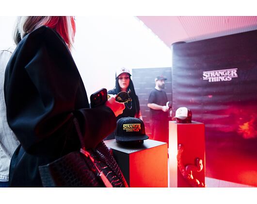 Kšiltovka New Era - Hellfire Club 9FORTY A-Frame - Stranger Things - Black