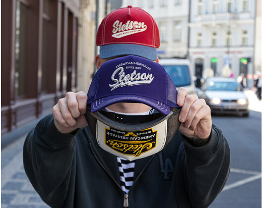 Kšiltovka Stetson - Trucker Cap Baseball Match - 28