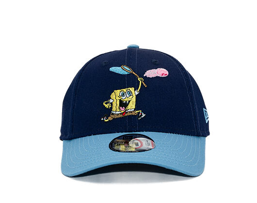 Dětská Kšiltovka New Era - Spongebob 9FORTY - Spongebob - Ocean Blue / Blue