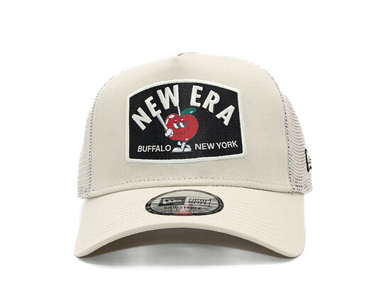 Kšiltovka New Era - Branded Summer Patch 9FORTY A-Frame Trucker - Stone