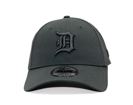 Kšiltovka New Era - MLB Team Outline 9FORTY - Detroit Tigers - Steel / Black