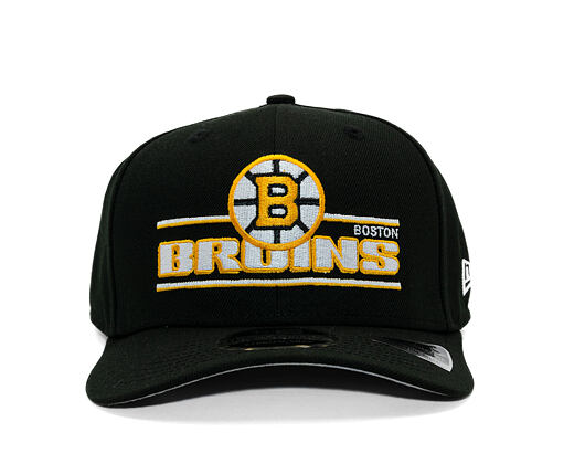 Kšiltovka New Era - NHL Stated 9SEVENTY Stretch-Snap - Boston Bruins - Team Color