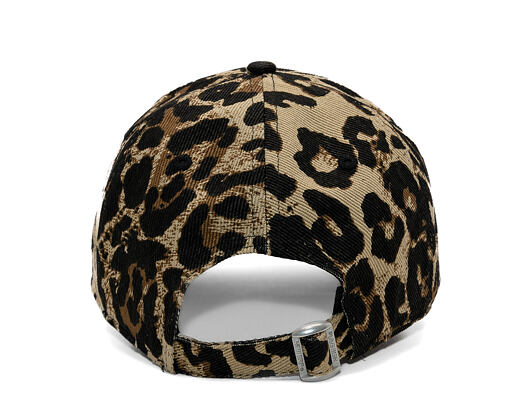 Dámská Kšiltovka New Era - MLB Summer Leopard 9TWENTY - NY Yankees - Brown / Camel
