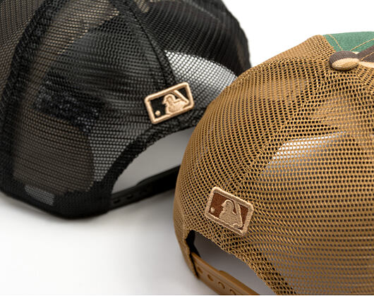 Kšiltovka New Era - MLB Wordmark Camo 9FORTY M-CROWN - NY Yankees - Woodland Camo
