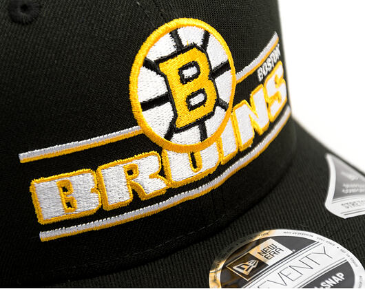 Kšiltovka New Era - NHL Stated 9SEVENTY Stretch-Snap - Boston Bruins - Team Color