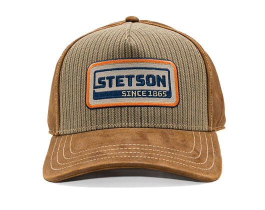 Kšiltovka Stetson - Trucker Cap - Cotton Linen Stripe - 647