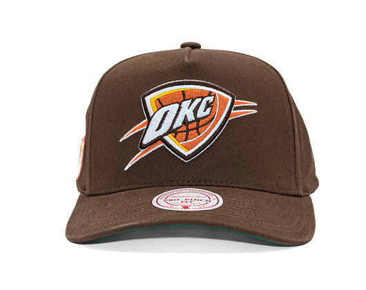 Kšiltovka Mitchell & Ness - NBA - Chestnut Peak - Oklahoma City Thunder - Brown