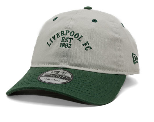 Kšiltovka New Era - Contrast 9TWENTY - LIVERPOOL FC - Ivory / Green