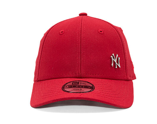 Dětská Kšiltovka New Era - MLB Flawless 9FORTY - NY Yankees - Scarlet
