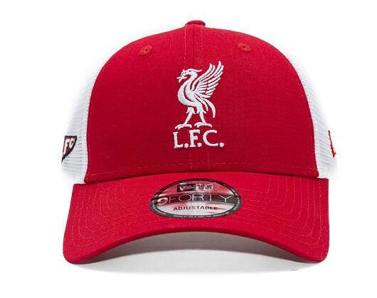 Kšiltovka New Era - Patch 9FORTY - LIVERPOOL FC - Scarlet
