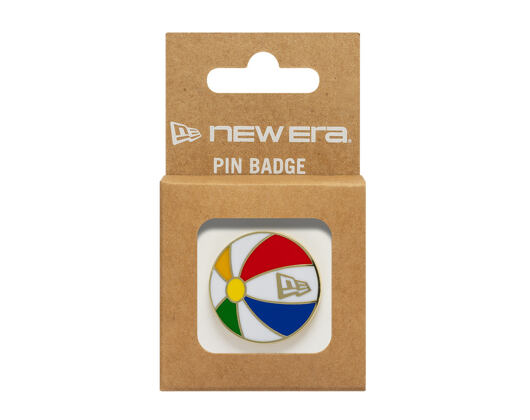 Připínáček New Era - Branded Cap Pin Beachball - Gold