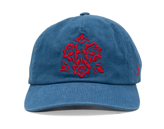 Kšiltovka Brixton - Lola Embroidered Lp Adj - Light Washed Denim