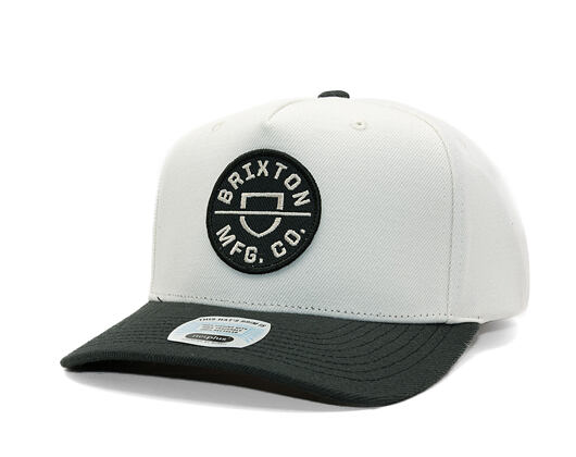 Kšiltovka Brixton - Crest C Mp Snapback - Black/Off White