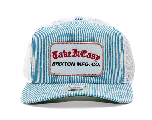 Kšiltovka Brixton - Take It Easy C Np Mp Trucker - Two Boot Stripe