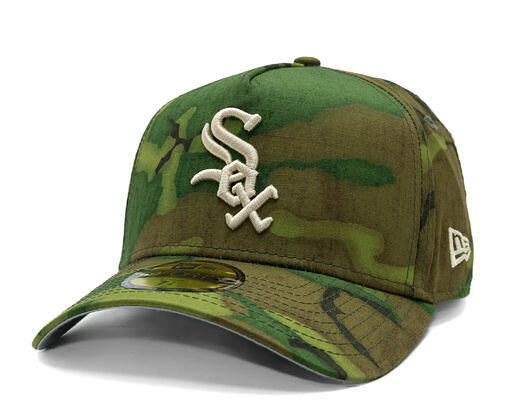 Kšiltovka New Era - MLB Ripstop Camo 59FORTY - Chicago White Sox - Woodland Camo