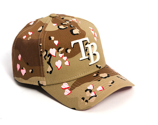 Kšiltovka New Era - MLB Camo Hearts - Tampa Bay Rays - MLB - Desert Camo