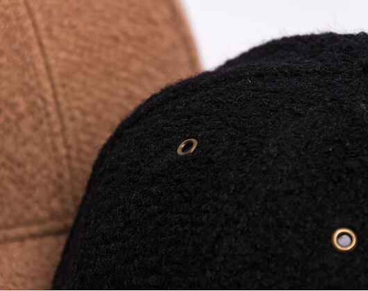 Kšiltovka New Era - 9FORTY M-CROWN - Bouclé Texture - Black