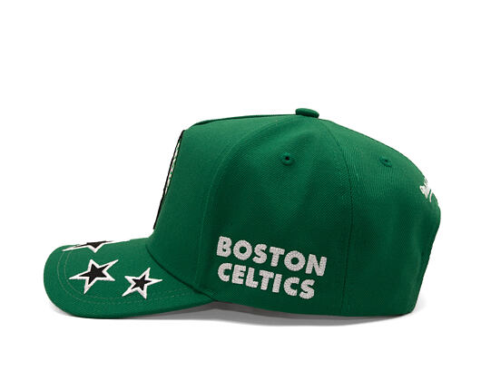 Kšiltovka Mitchell & Ness - Shining Stars - NBA - Boston Celtics - Green