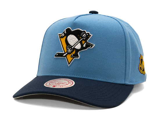 Kšiltovka Mitchell & Ness - Legendary Home - NHL - Pittsburgh Penguins - Light Blue